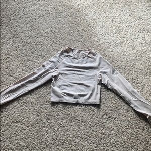 Gymshark long sleeve seamless crop